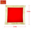 Red Velvet Aasan For Mandir 12*12