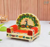 Ladoo Gopal Mayur Singhasan Wooden