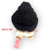 Ladoo Gopal Shinning Black Hair (2 No)