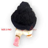 Ladoo Gopal Shinning Black Hair (3 No)