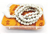 White Tulsi mala (108+1) Big Beads