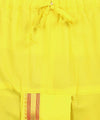 Pure Cotton Readymade Dhoti With Pocket Yellow Colour