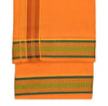 Pure Cotton Special Dhoti Orange Colour