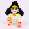 Ladoo Gopal Shinning Black Hair(4 No)