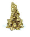 Ashtadhatu Ganeshsa on Lotus Singhasan