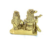 Ashtadhatu Radha Krishna with Peacock