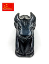 Black Nandi & Shivling Marble 4 inches