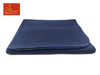 Navy Blue Woolen Pooja Aasan 2-Pcs