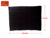 Black Woolen Pooja Aasan 4-pcs