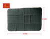 Green Woolen Pooja Aasan 4-pcs