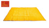Yellow Woolen Pooja Aasan 2-Pcs