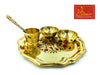 Meenakari Ladoo Gopal Bhog Thali