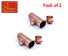 Copper Tabeej Capsule Pendant 2-Pcs