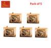 Copper Tabeej Chowki Model 5-Pcs