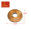 Copper Coin with Hole (Pack of 5)