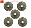 Feng Shui Big Size Lucky Coin (Pack of 5)