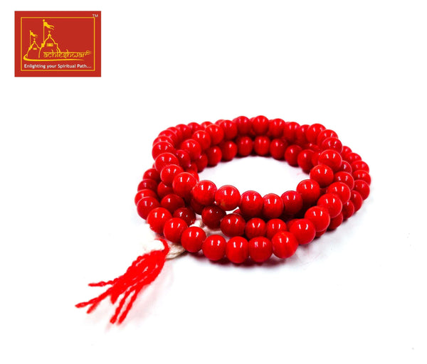 Munga Mala Red with Goumukhi