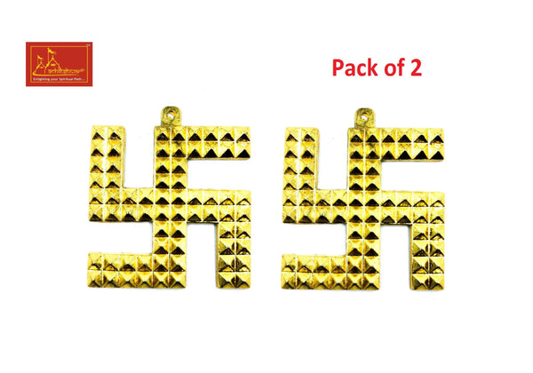 Swastik Pyramid Ashtadhatu (Pack of 2)