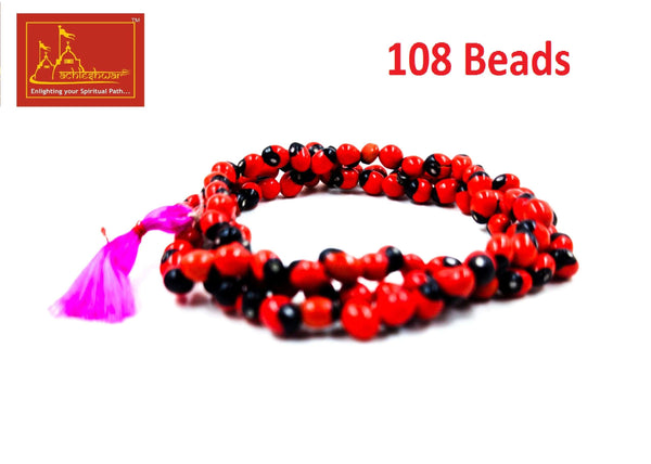 Gunja Mala Red & Black Color with Goumukhi