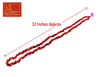 Gunja Mala Red & Black Color with Goumukhi