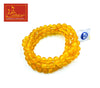 Yellow Hakik Mala (108+1)