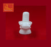 White Marble Shivling 2 inches