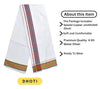 Pure Cotton Special Dhoti White Colour